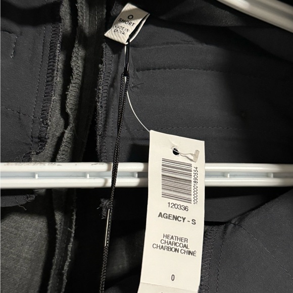 Aritzia Agency pant Heather charcoal - size 0 - Picture 3 of 4